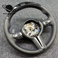 Volant sport en cuir LED adapté aux BMW Série 1, 2, 3, M2, M5, M3, M6, F80 M4, F82, F30, F31, F20, F21, F22, F23, F32