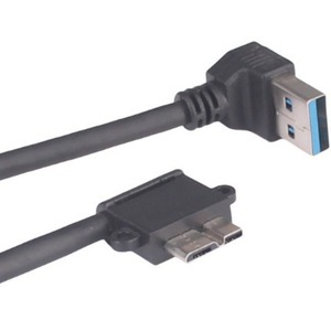 Câble adaptateur USB 3.0 Type <span class=keywords><strong>a</strong></span> vers Micro3.0 <span class=keywords><strong>B</strong></span> mâle à angle droit <span class=keywords><strong>gauche</strong></span> vers le <span class=keywords><strong>bas</strong></span> à 90 degrés pour disque dur externe HDD - Product Image 3