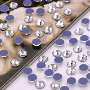 Strass thermocollants à dos plat de haute qualité SS4-8, vente directe d'usine de strass à dos plat <span class=keywords><strong>pour</strong></span> robes - Product Image 2