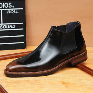 Chaussures habillées formelles en cuir véritable pour hommes, sur mesure, haut de gamme et luxueuses, chaussures en cuir élégantes pour hommes pour les occasions formelles - Product Image 6