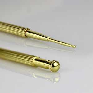Hoge kwaliteit roestvrijstalen acupuntpen gezichtsreflexologie tool metalen massage stick beauty multifunctionele guasha massagestaaf - Product Image 4