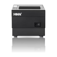 Imprimante thermique de reçus HOP E802 80 mm sans fil avec coupe automatique, imprimante de terminal 3 pouces pour la vente au détail et la restauration
