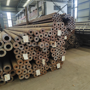 Tuyau en acier sans soudure noir peint, <span class=keywords><strong>tube</strong></span> rond en acier au carbone Sch40 A106 Gr.B, directement de l'usine, pour la construction et les pipelines - Product Image 6