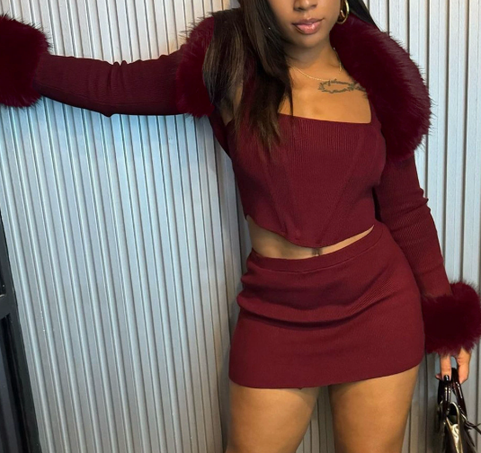 Z1121ST06 เบอร์กันดี