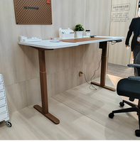 Bureau électrique réglable en hauteur bureau de levage d'ordinateur à domicile table élévatrice électrique à hauteur réglable