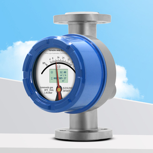 DN15 to DN150 Metal <strong>Tube</strong> Variable Area <strong>Flowmeter</strong> Stainless Steel Construction Liquid Gas Steam 4-20ma Output - Product Image 1