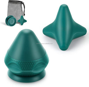 Boule de massage musculaire avec ventouse pour l'entraînement Boule de massage murale en silicone souple personnalisée pour les muscles - Product Image 4
