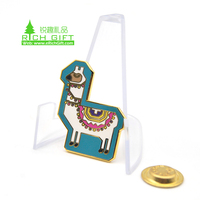 Créez votre propre épinglette en émail personnalisée en alliage de zinc, motif chien de dessin animé, animal, anime, avec impression sérigraphique 2D 3D