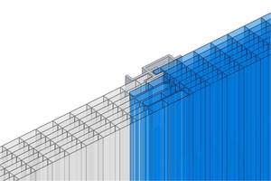 Panneau mural en <span class=keywords><strong>polycarbonate</strong></span> léger à brancher, revêtement UV pour façade de bâtiment et <span class=keywords><strong>cloison</strong></span> - Product Image 6
