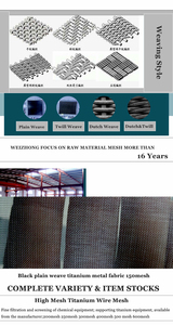 80 gạc titan dây lưới 400 60 50 micron màn hình vuông tinh khiết pin hiện tại Thu với uốn và hàn dịch vụ - Product Image 4