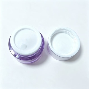 Venta al por Mayor de Frascos Cosméticos de Plástico PS con Tapa de Rosca de 5g, 10g y 20g, Personalizados con Logotipo, para Limpiador Facial, Loción para el Cuidado de la Piel, Crema Facial/de Ojos - Product Image 6