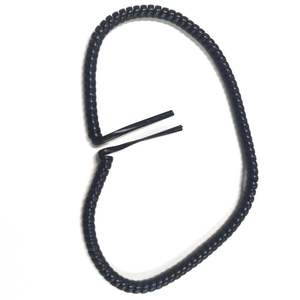 Rj12 6P6C phẳng che chắn mùa xuân xoắn ốc Cáp xoăn dây điện thoại mở rộng cho các hệ thống <span class=keywords><strong>POS</strong></span> Đầu đọc thẻ thiết bị dữ liệu - Product Image 2