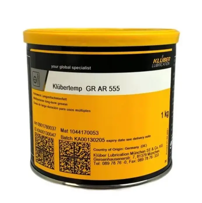 Multi-purpose high-temperature bearing grease up to 250 degree Klubertemp GR AR 555 1KG lubricant grease