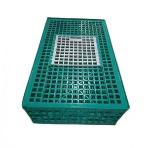 Venta caliente plástico pequeño gallinero plegable/jaula de transporte de aves de corral precio/caja de plástico para pollos 96cm