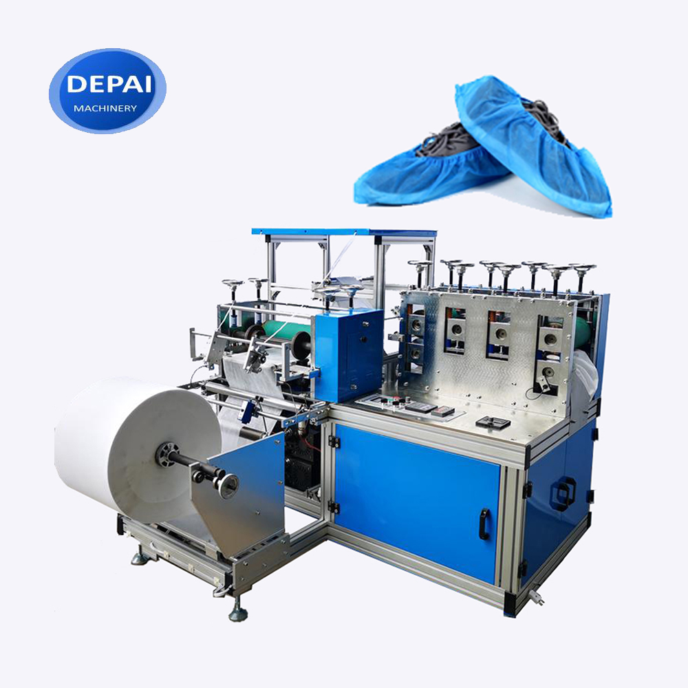 Автоматическая противоскользящая одноразовая Нетканая машина для изготовления крышек для обуви от производителя