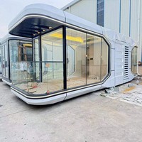 Module préfabriqué modulaire, capsule spatiale professionnelle détachable pour exposition à grande échelle, achat mondial