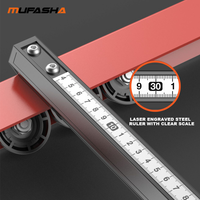 MUFASHA T120 Coupe-carreaux portable manuel 1200 mm professionnel, outil de coupe manuel à broche en T, précision 0,5 mm