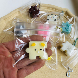 ของเล่นบีบ QYS Taba Squishy ซิลิโคนโมจิ สควิชชี่รูปสัตว์น่ารัก ของเล่นบีบคลายเครียดสำหรับเด็ก - Product Image 4