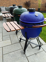 SEB KAMADO 23.5 pouces Kebap Grill 21 24 26 Vert Barbacoa De Céramique Komado joe Grilles De Barbecue Au Charbon De Bois Sans Fumée