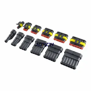 1p/2p/3p/4p/5p/6p AMP Waterproof 1.5 Series Waterproof Auto Wire Harness Connector