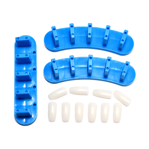 KADS – Support de présentation pour 3 faux ongles, support d'entraînement pour nail art avec 10 faux ongles amovibles, outil de pratique de manucure - Product Image 3