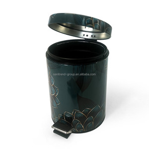 Nhà 3L thép không gỉ đạp bin kim loại thùng rác có thể với chân đạp rác bin cho nhà bếp nhà vệ sinh PHÒNG RỬA rác bin - Product Image 4