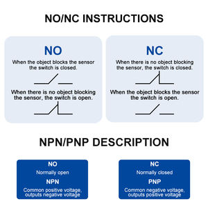 CR30-15DN מתג קיבולי קיבולי CR30-15AO npn np לא nc 2-חוט ו 3-תיל אפשרויות m30 מתכת חיישן CR30-DP - Product Image 5