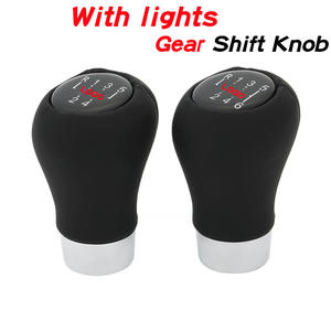 Poignée de levier de vitesse LED pour voiture, 5 ou 6 vitesses, ergonomique, transmission manuelle BMW, lumière rouge et blanche - Product Image 5