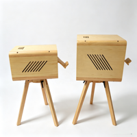 Support d'imprimante en bois stable détachable pour DNP DS620/RX1HS/Hiti P525L/Citizen, avec couvercle, pour borne photo en libre-service, pour 15 personnes, avec appareil photo