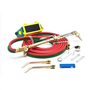 Kit de herramientas portátiles americanas para soldar y cortar, tipo inyector de latón Cfweld para uso con cilindros de gas - Product Image 3