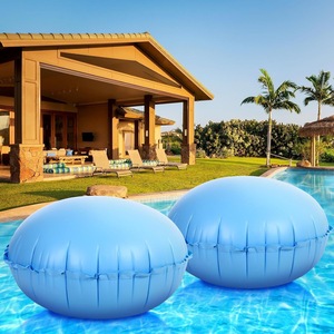 Coussin gonflable pour piscine OEM 120 cm bleu ciel en PVC pour piscines hors sol - Product Image 5