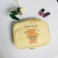 2025 produit chaud corée du sud Ins ours vanité sac mignon étudiants japonais recevant sac pour les filles