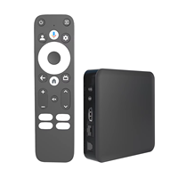 El más nuevo GD2 Certified Smart TV Box Android 12 4K Tv Box 2GB 32GB GTV System Amlogic Control remoto por voz
