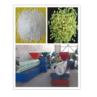Machine de recyclage du plastique, broyeur de plastique ABS PP PE PS, granulateur, machine de fabrication de granulés