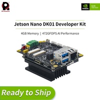 Kit de développement Jetson Nano 4 Go RTS-NANO-DK01, carte de développement d'intelligence artificielle pour l'apprentissage profond, les robots