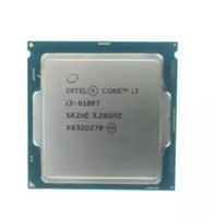 Processeur Intel I3-6100T LGA1151 pour ordinateur de bureau