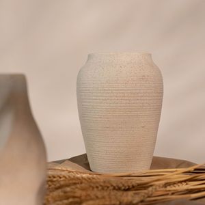 Moderno retrò minimalista vaso in ceramica vaso contenitore per soggiorno <span class=keywords><strong>Zen</strong></span> decorazione opaca smalto da tavolo ornamento per - Product Image 2