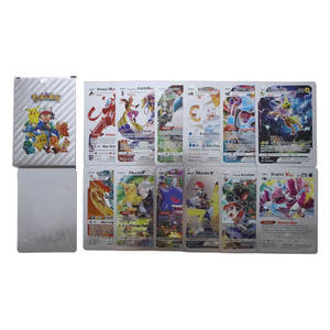 Usine en gros 27 pièces/boîte anglais français espagnol <span class=keywords><strong>cartes</strong></span> à jouer <span class=keywords><strong>cartes</strong></span> argent Pokemoned - Product Image 4