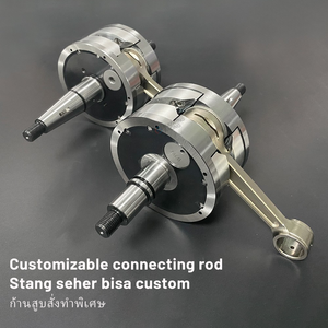 Vilebrequin haute performance KR150 pour <span class=keywords><strong>Kawasaki</strong></span> Ninja ZX150, vilebrequin RR150 150RR +1,0 mm/2,0 mm/3,0 mm avec bielle forgée - Product Image 2