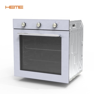 China Manufacturer Household Kitchen Appliance Built in Oven 60cm Wall Oven With White Glass 3 Layer - Product Image 2