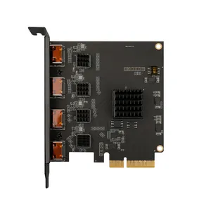 HDMI 4K อุปกรณ์จับภาพวิดีโอ PCIE ภายในสำหรับการถ่ายทอดสดเกมเมอร์การ์ดจับภาพสำหรับการสตรีมเกม
