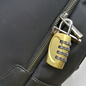 Cadenas à combinaison Ch-15H 67x30x13mm, serrure de gym à quatre chiffres, corps ovale en alliage de zinc - Product Image 2