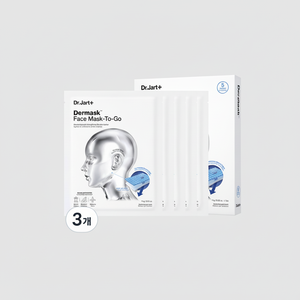 Dr. Jart+ Dermask Maschera Viso da Viaggio, Confezione da 5 o 3 Pezzi, Sconto sulla Maschera Facciale per Uomo - Product Image 1