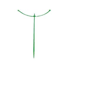 Anneaux en fer revêtus de plastique Treillis d'escalade pour balcon de maison Support de plantes Jardin Support de fleurs Outils de jardinage - Product Image 4