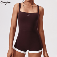 Combinaison de sport une pièce respirante et anti-transpiration en Spandex/Nylon pour femme – Idéale pour l'entraînement, la gym, le fitness, le Pilates et le yoga (vente en gros)