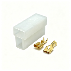 Connecteur Électrique Femelle <span class=keywords><strong>2</strong></span> Broches Ruizeinc pour Harnais de Câblage Automobile, Fabricant de Bornes 180907-5 - Product Image 1