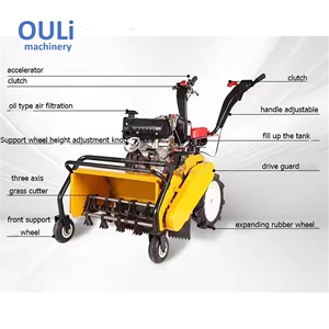 Diserbatrice Semovente Multifunzione per Diserbo, Scavo, Lavorazione Rotativa e Triturazione <span class=keywords><strong>Erba</strong></span> - Product Image 4