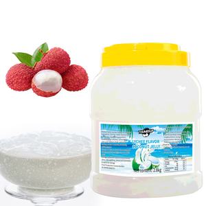 Cubos de Gelatina de Coco HEFS OEM al por Mayor 2026, Sabor Lichi, Mango y Fresa, Nata de Coco para Suministros de Bebidas - Product Image 1