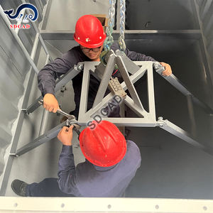 סילו מיכל 20 ft40ft עם שקית טון מכונת אריזת מלט ואבקת אחסון 30m3 קיבולת משלוח קל משלוח - Product Image 6