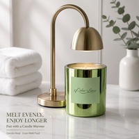 Bougie artisanale Relaxlines sans fumée, écologique, dans un bocal en verre, aromathérapie longue durée, parfum non toxique, idéale pour un cadeau